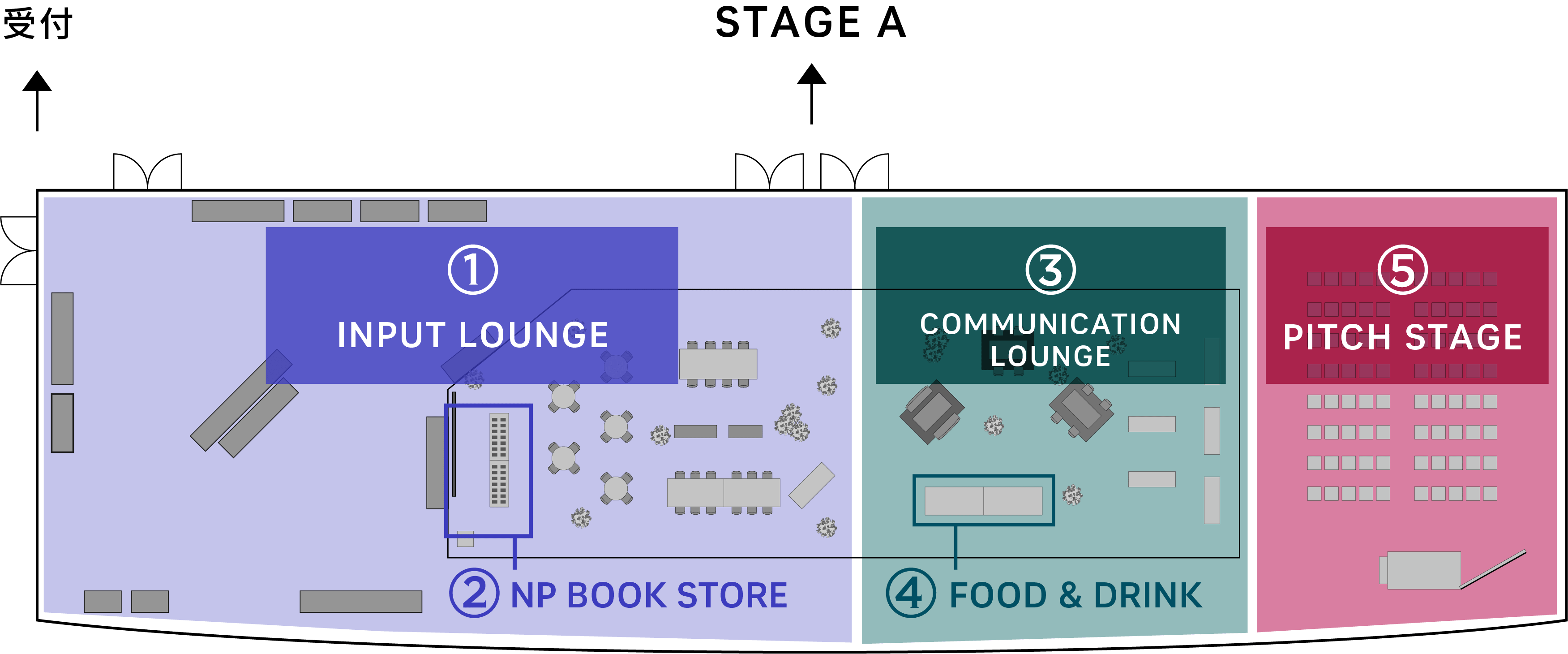 Next Culture Lounge Map